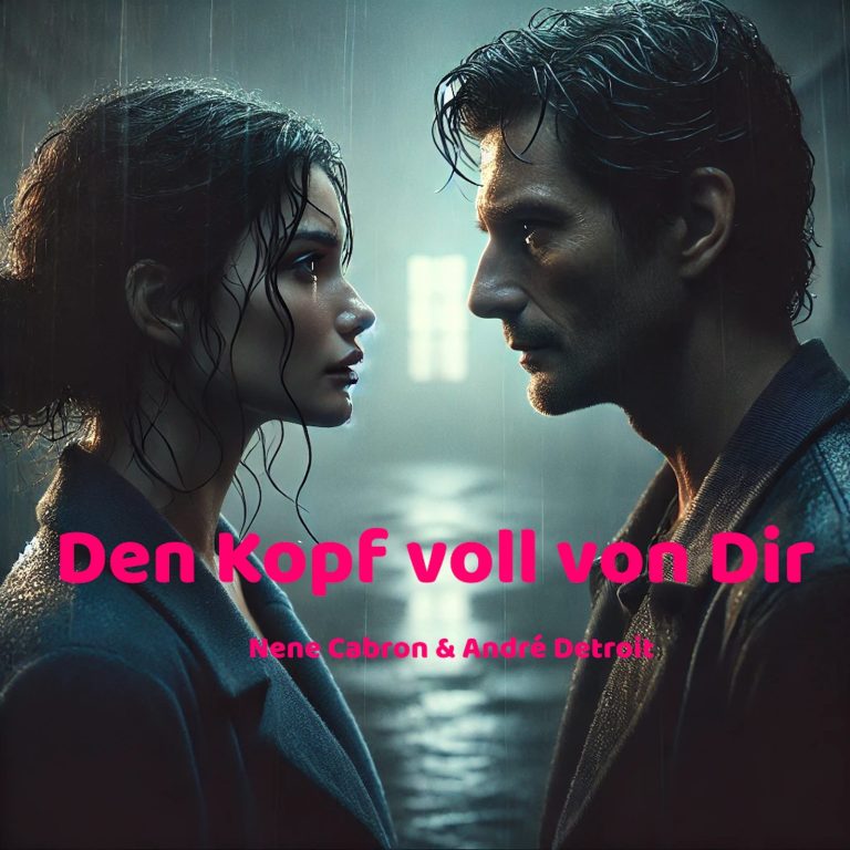 Ein Mann und eine Frau stehen sich in einem düsteren Ambiente gegenüber. Ein Duett über eine toxische Beziehung.
